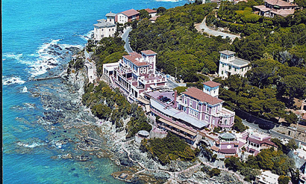 fotka zľavy Toskánsko v hoteli Baia Del Sorriso s výhľadom na more v talianskom meste Castiglioncello neďaleko Florencie